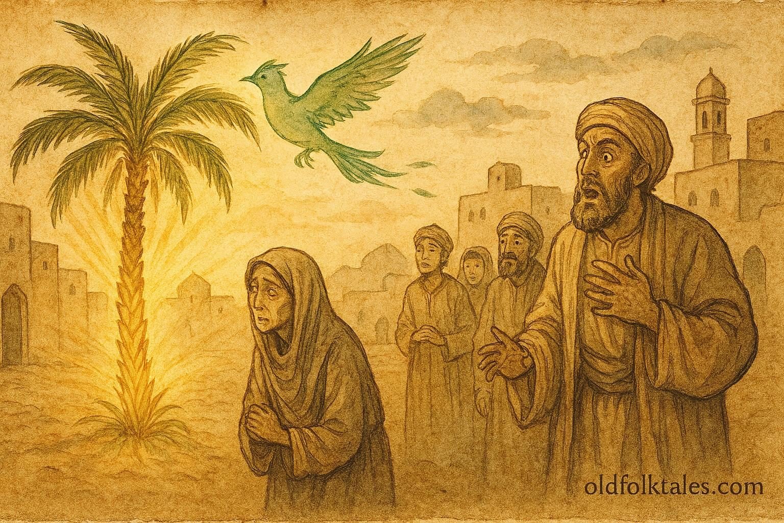 The Date Palm That Wept – AsianFolktales.asia