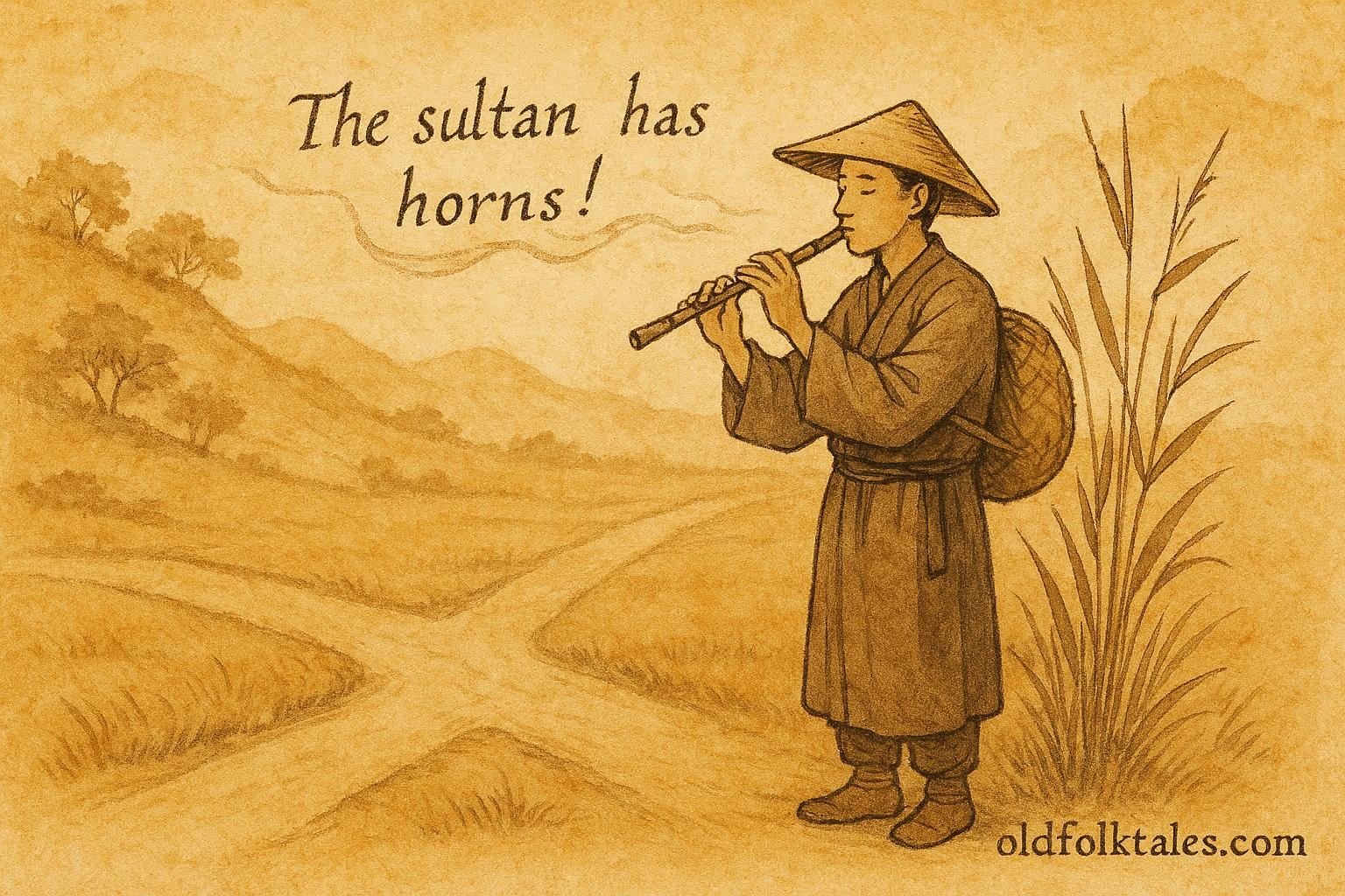 The Sultan’s Horns A Israeli Folktale of Hidden Truth