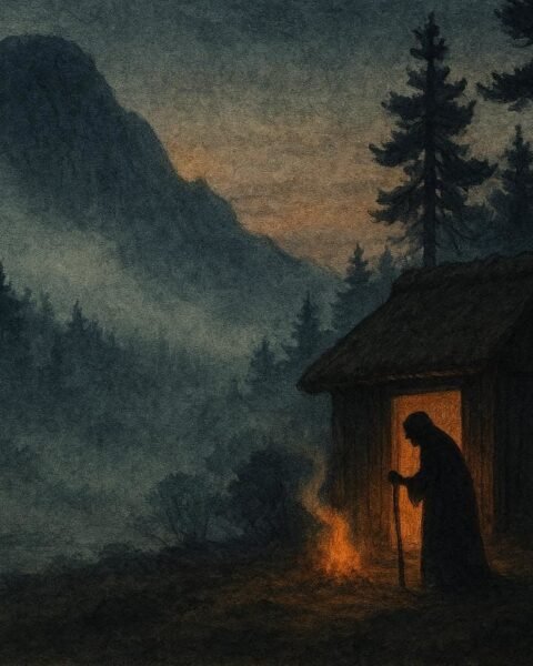 A mysterious mountain hut in Japan associated with the witch of Adachigahara