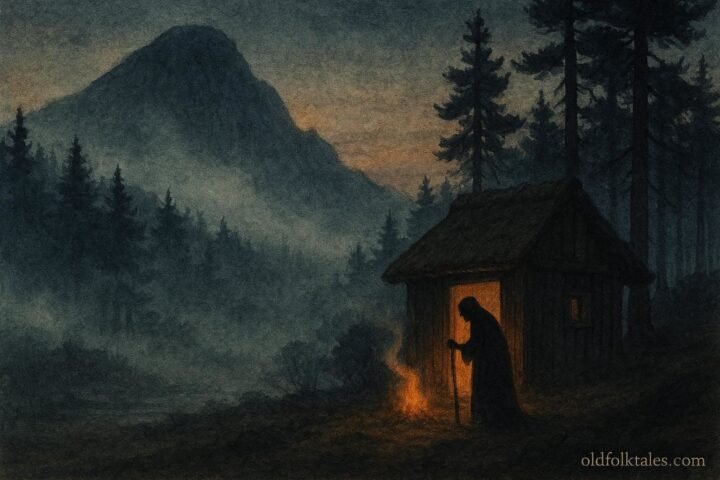 A mysterious mountain hut in Japan associated with the witch of Adachigahara